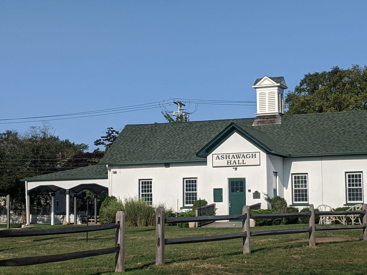 Ashawagh Hall in Springs