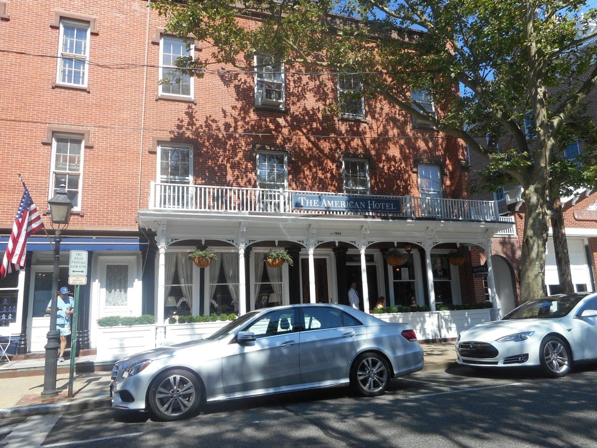 The American Hotel (breakfast) in Sag Harbor