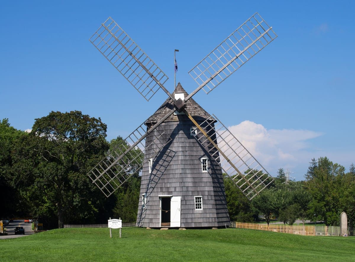 Old Hook Mill in East Hampton, NY.