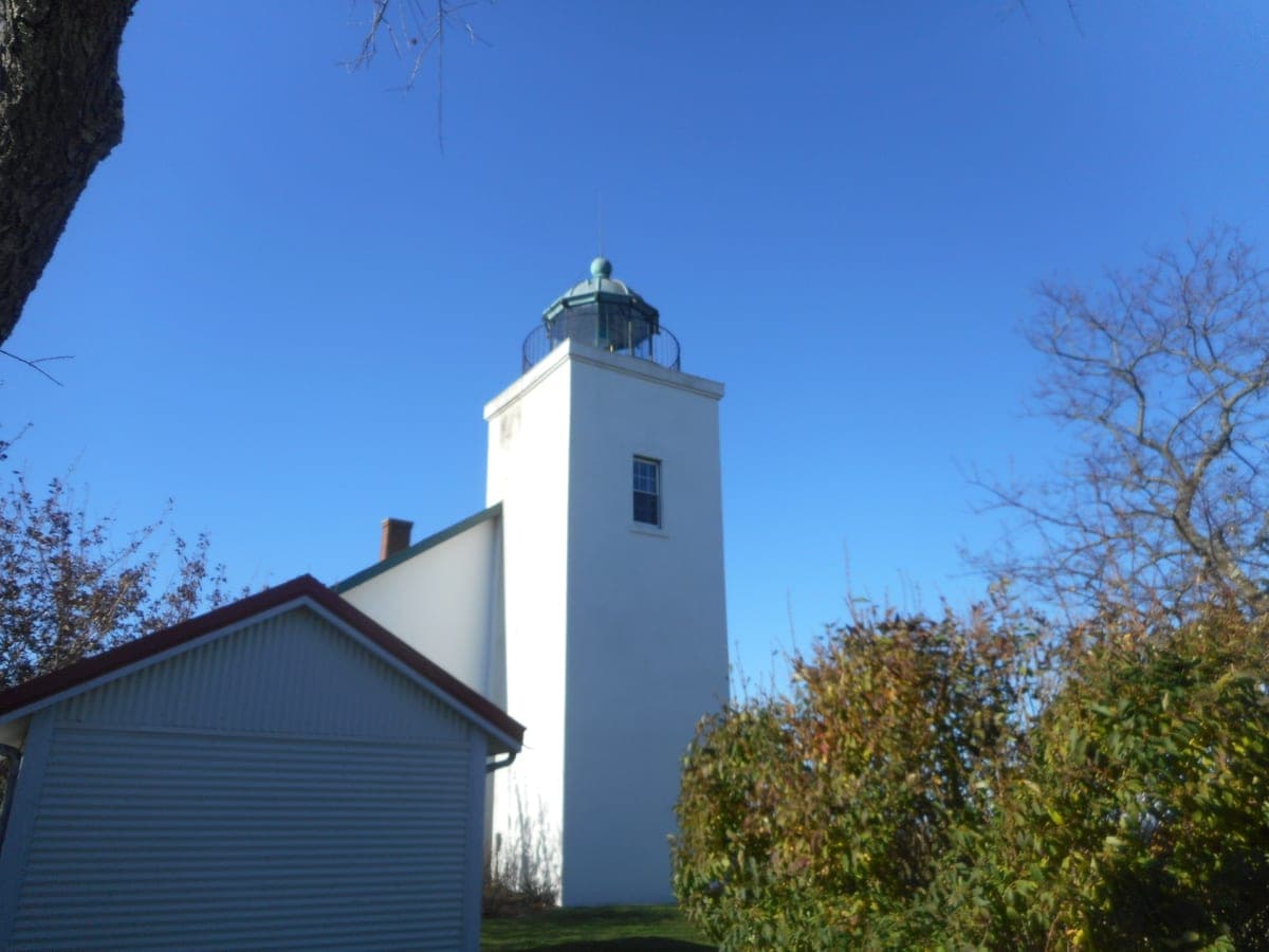 An attempt to capture the NRHP-listed Horton Point Lighthouse along with the accompanying "Tale of the Whale" shed off the southern coast of the Long Island Sound at the north end of Lighthouse Road in Southold, New York.