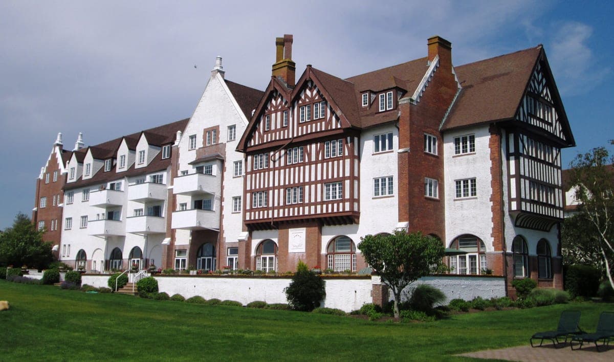 Montauk Manor is a historic resort hotel in the hamlet of Montauk, built in 1926 by Carl G. Fisher.