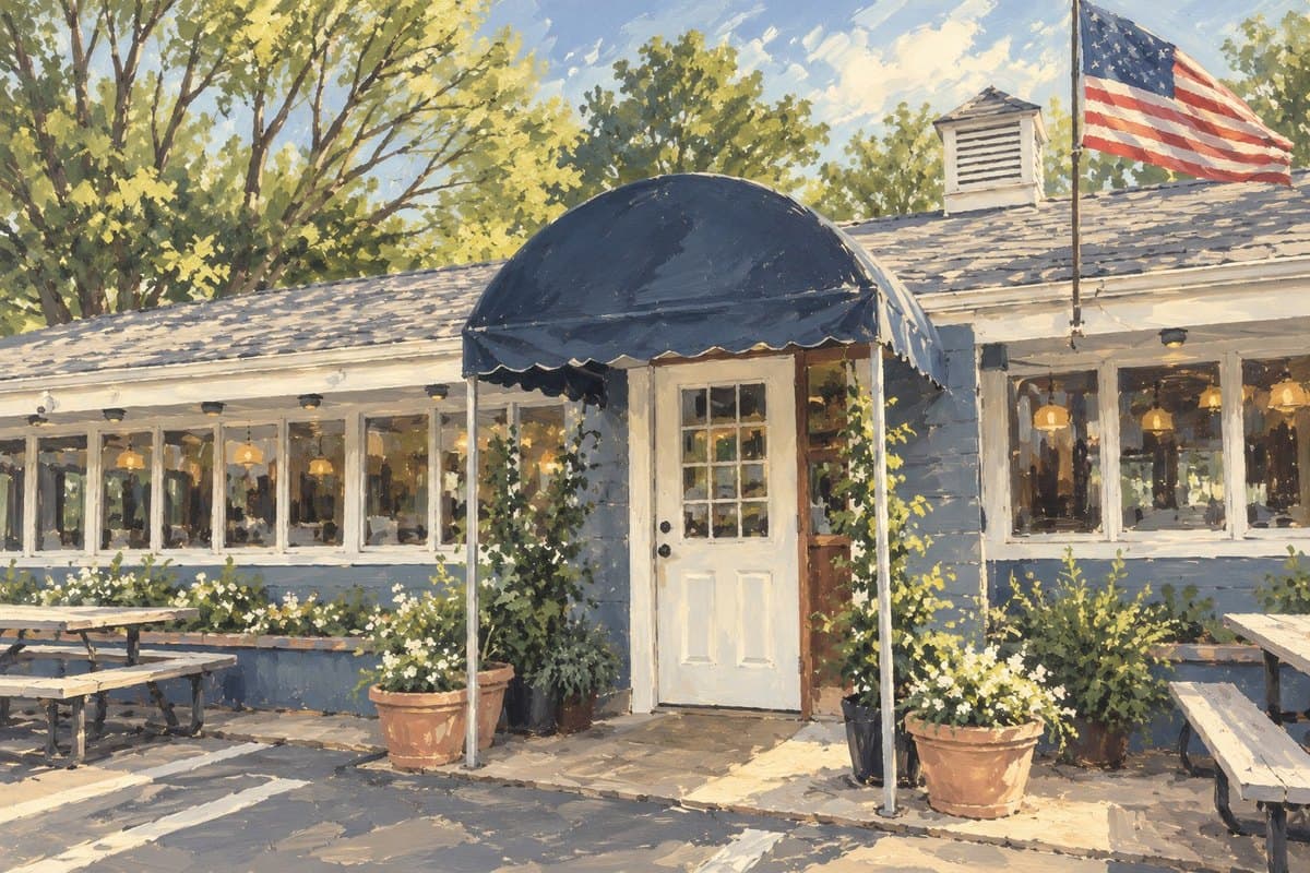 Painted illustration of Cabana Latina