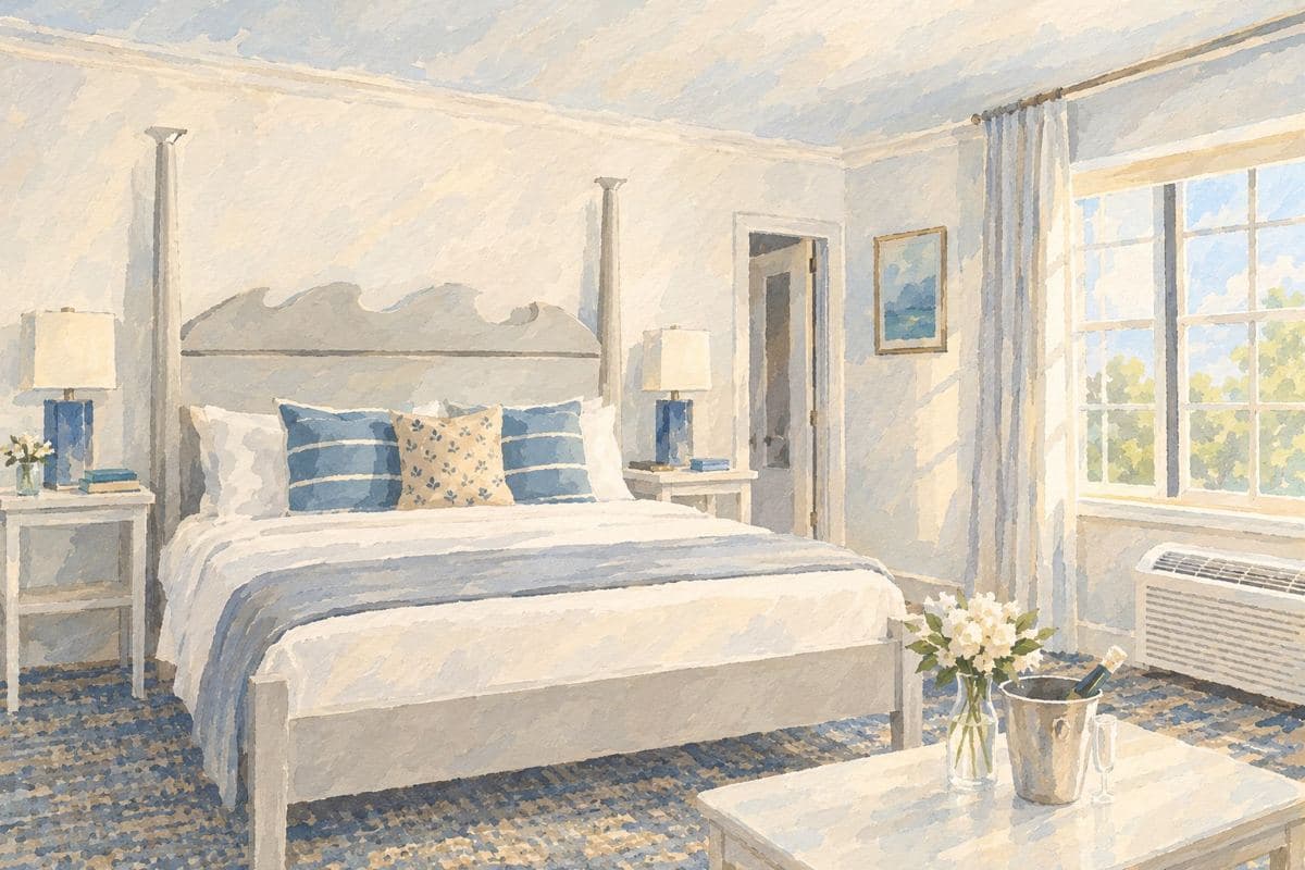 Painted illustration of Southampton Inn