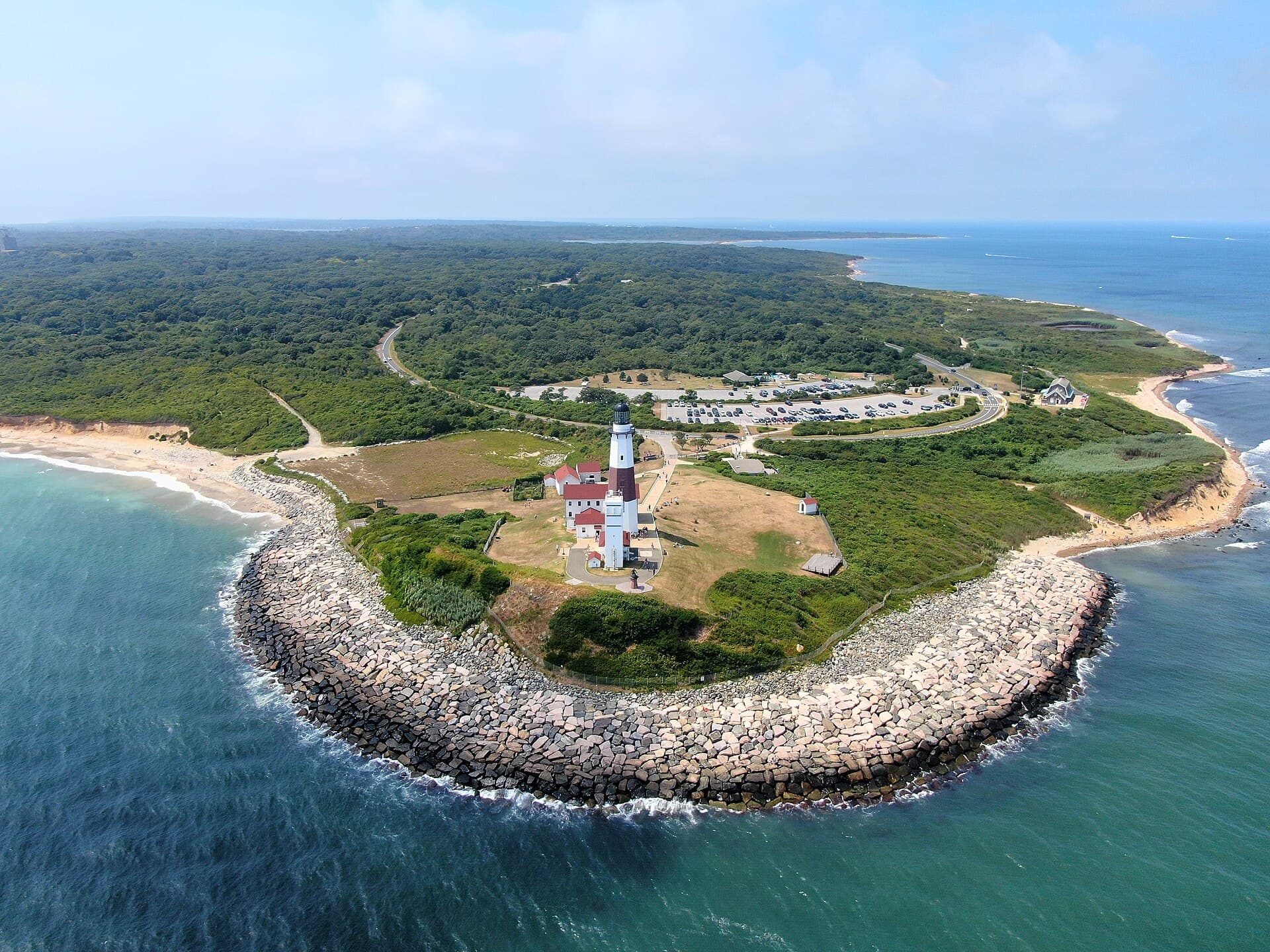 Montauk Point Lighthouse in Montauk